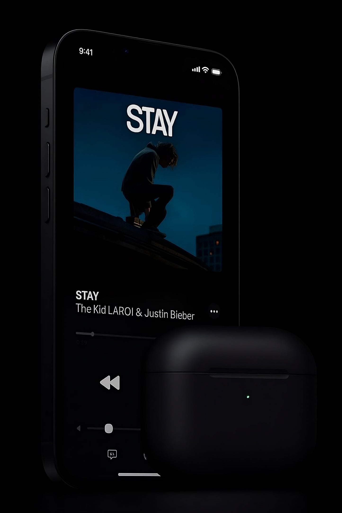 NoirPods™ – Matte Black AirPods Pro Gen 2 (Limited Royal Edition)