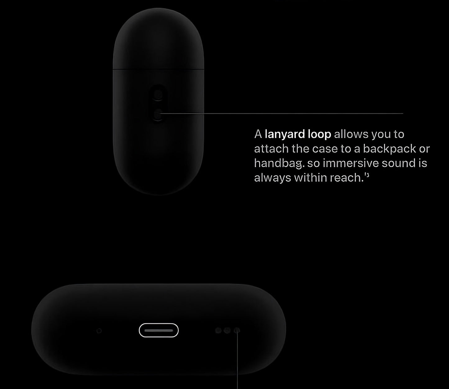 NoirPods™ – Matte Black AirPods Pro Gen 2 (Limited Royal Edition)