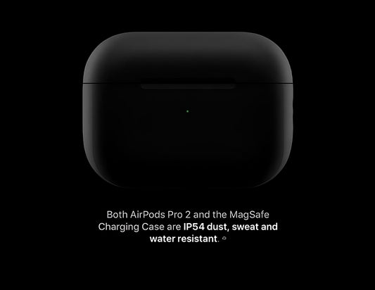 NoirPods™ – Matte Black AirPods Pro Gen 2 (Limited Royal Edition)